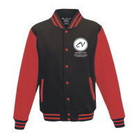Thumbnail for Members Only Chosen Vessels Varsity Signature Jacket (Black & Red)