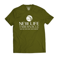 Thumbnail for New Life Logo Tee ( Olive )