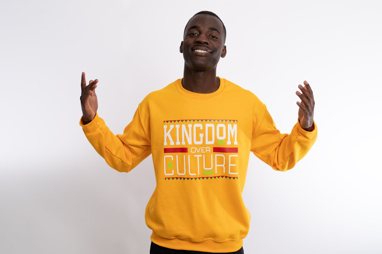 Kingdom Over Culture Sweater (Gold)
