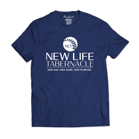 Thumbnail for New Life Logo Tee ( Navy )
