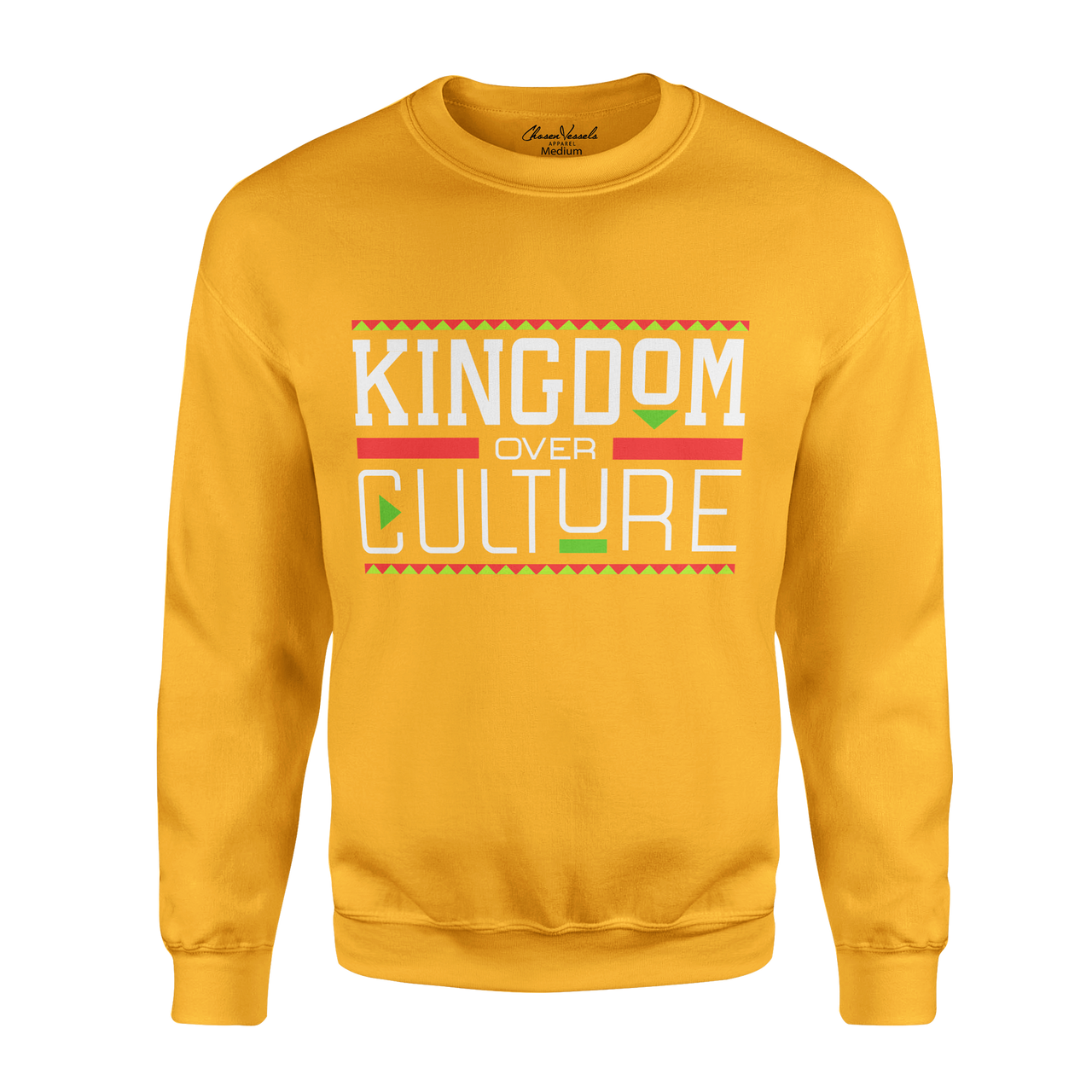 Kingdom Over Culture Sweater (Gold)
